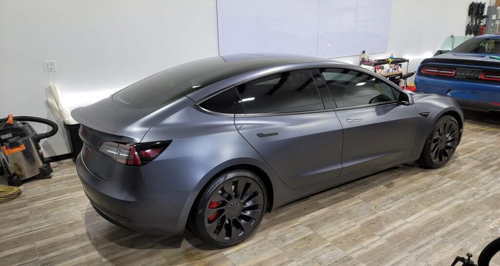 thumbnail interactive-video image 1 of UCD Precut Carbon Ceramic Window Tint Film For 2020 Tesla Model Y – Front Doors (2 Pieces) 1 of 5